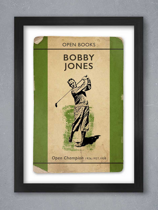 Bobby Jones retro style Golf poster print