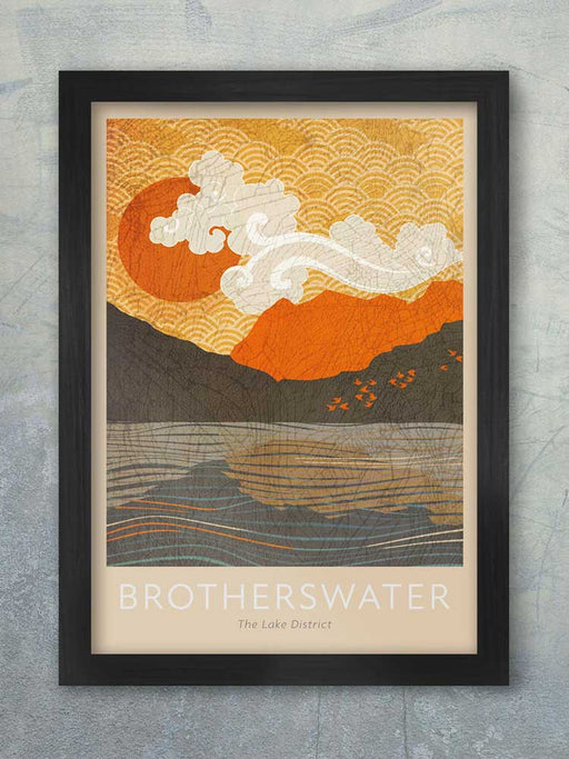 Brotherswater Lake District poster print