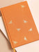 Burnt Orange & Gold Bumble Bee Notebook classic homeware Lisa Angel 
