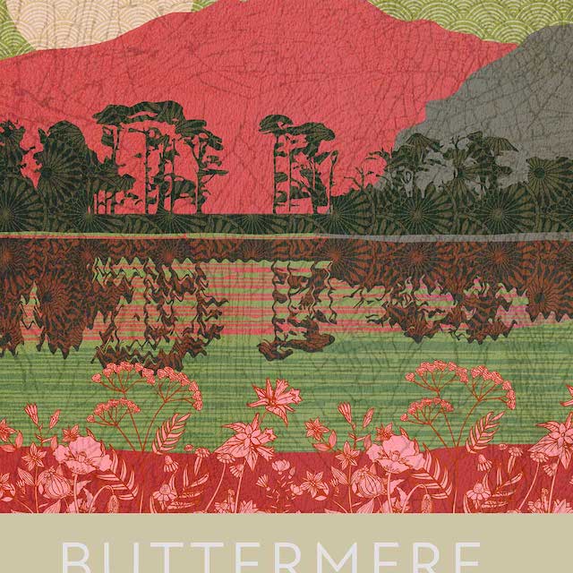 lakes, waters meres and tarns buttermere poster print