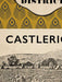 castlerigg stone circle retro style poster based on a book jacket style