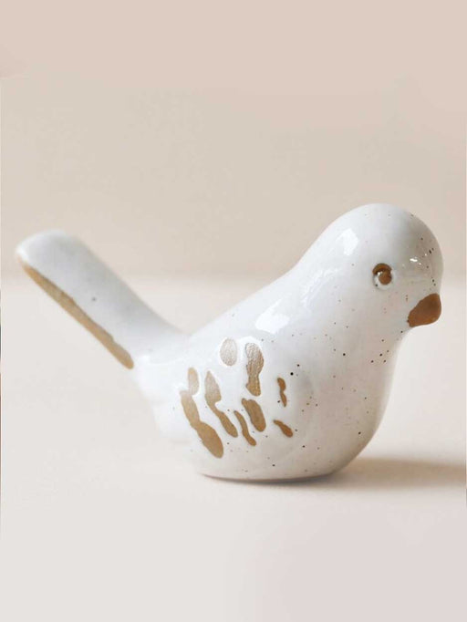 ceramic bird ring holder