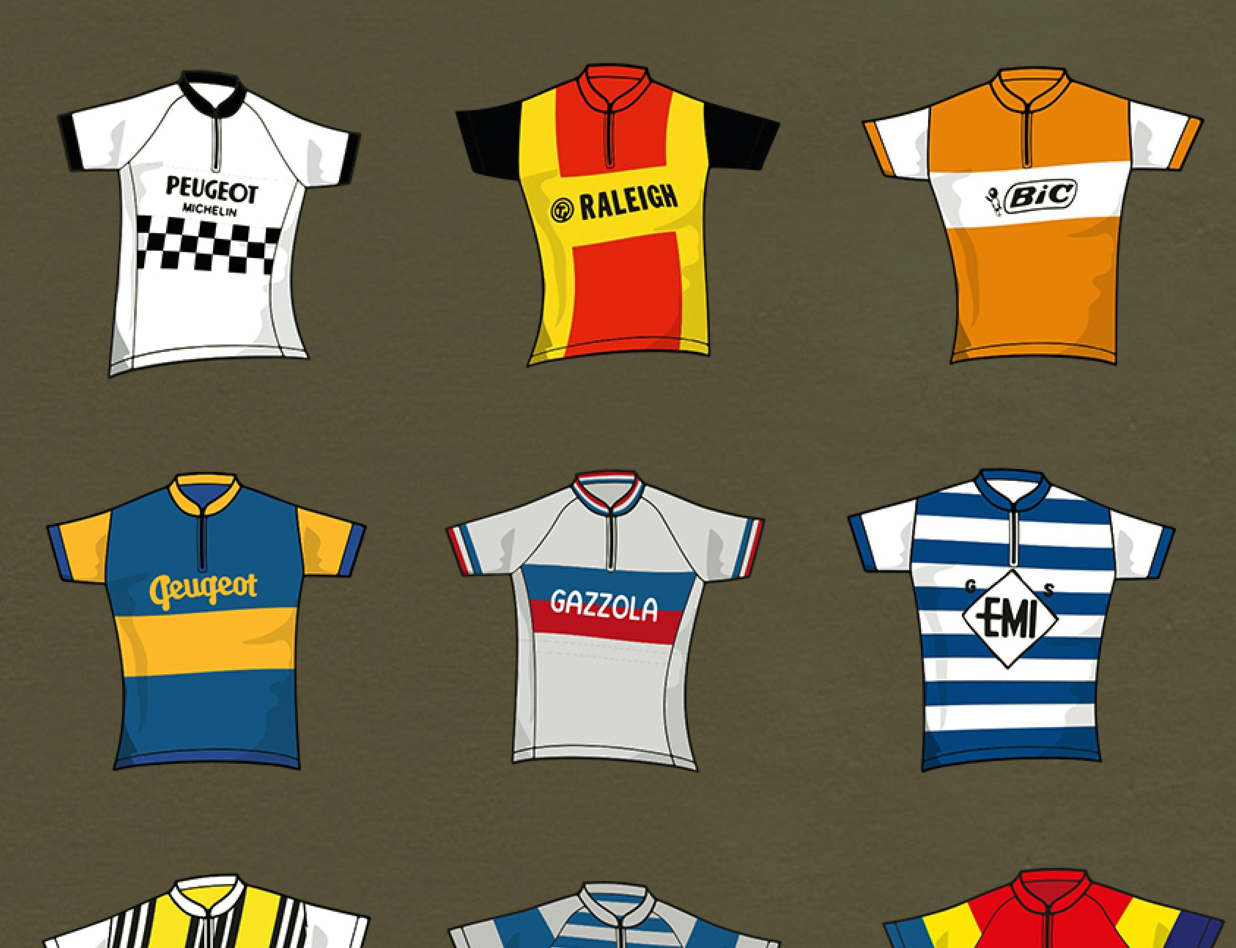 Classic Cycle Cycling T Shirt Clothing The Northern Line 