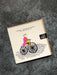 cycling on cobbles card