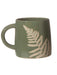 fern leaf mug
