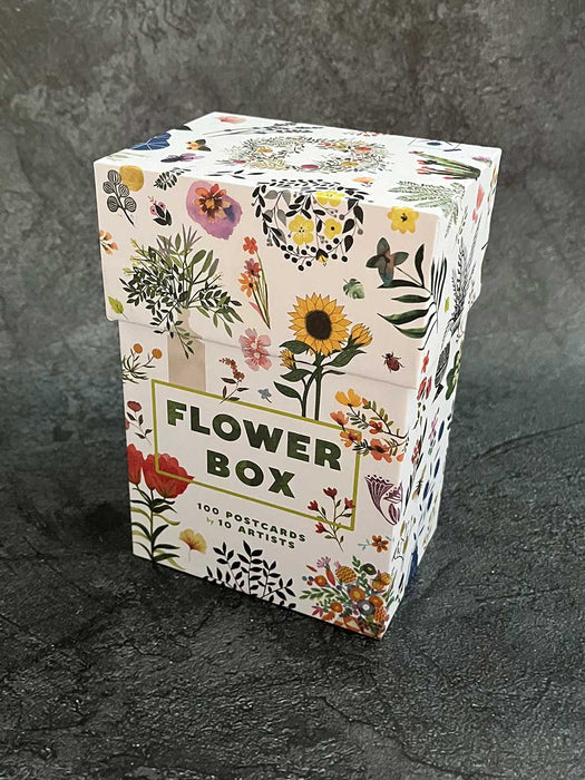 Flower Box - Box Set of 100 Postcards Books Bookspeed 
