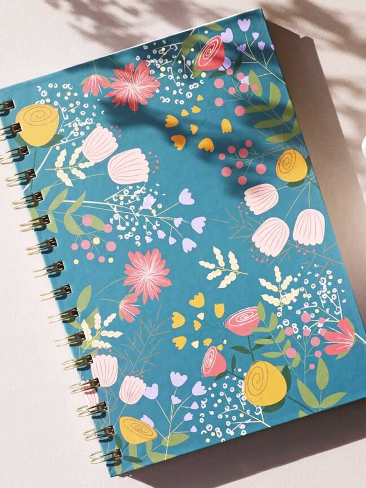 floral notebook