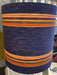 linen striped lampshade
