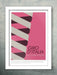 Giro d'Italia modernist and abstract style cycling poster