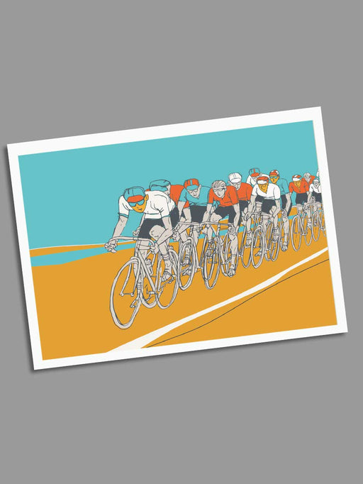 Going for a Spin - Blank Greeting Card card The Northern Line 