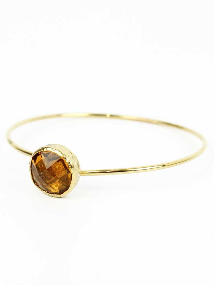 amber stacking bangle