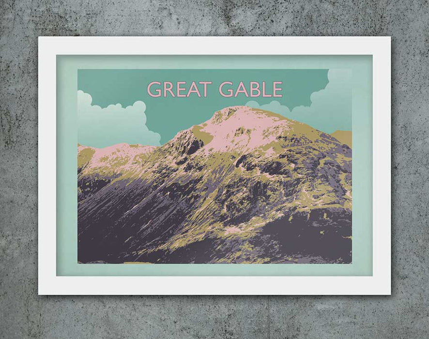 Great Gable Fells Poster Print