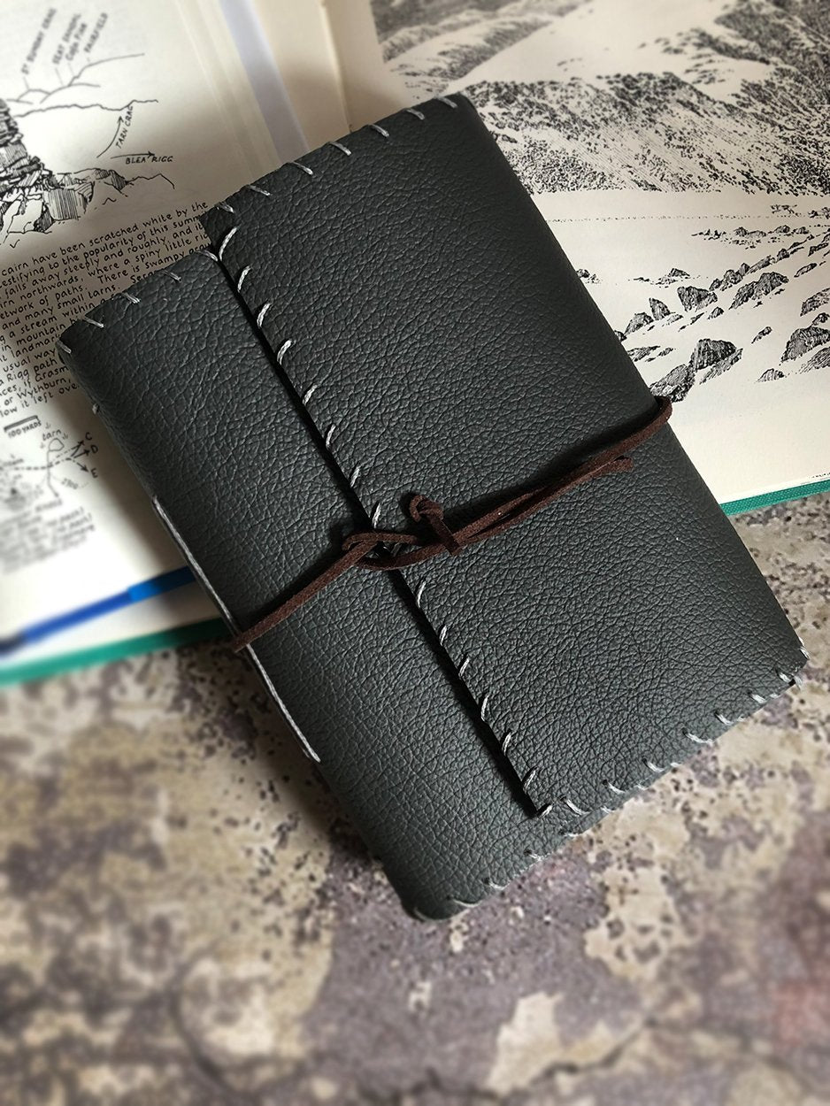 Handmade in Cumbria - Leather Notebooks Gift The Northern Line 