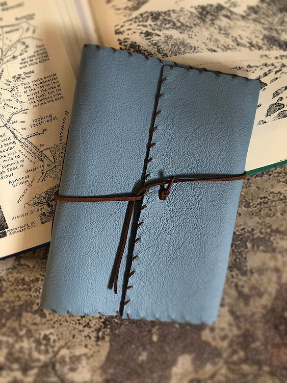 Handmade in Cumbria - Leather Notebooks Gift The Northern Line 