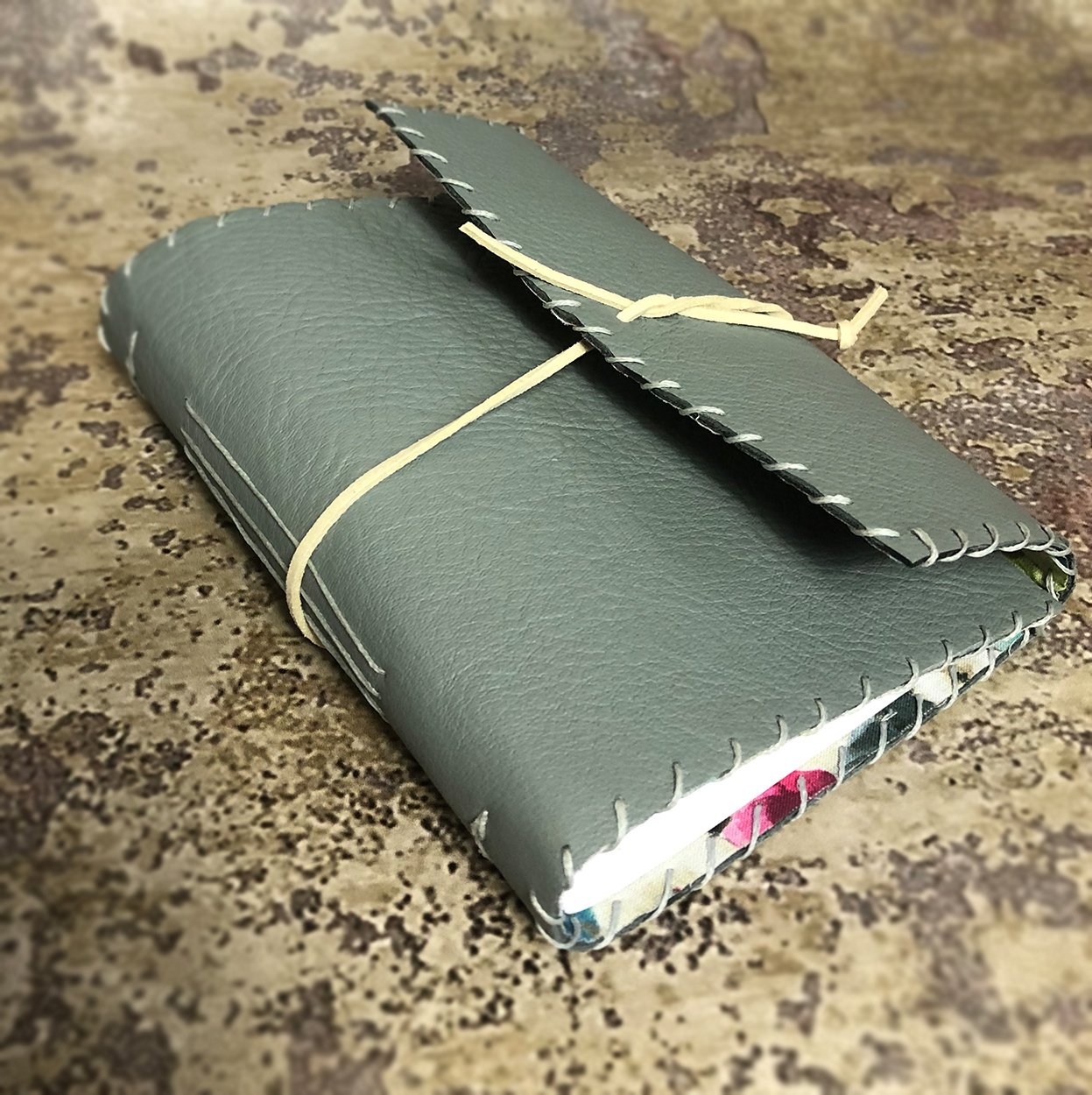 Handmade in Cumbria - Leather Notebooks Gift The Northern Line 