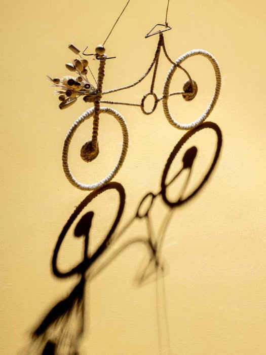 Handmade Jute Bike Decoration traditional gift RE 