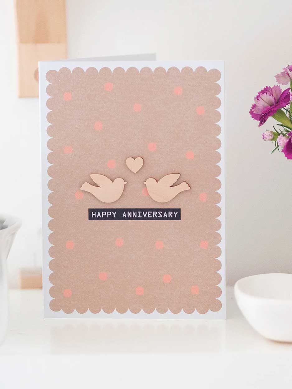 happy anniversary daisycat card