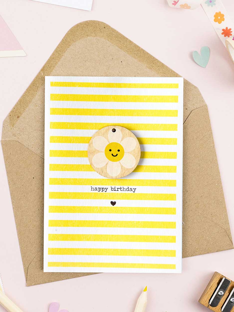 happy birthday daisy card