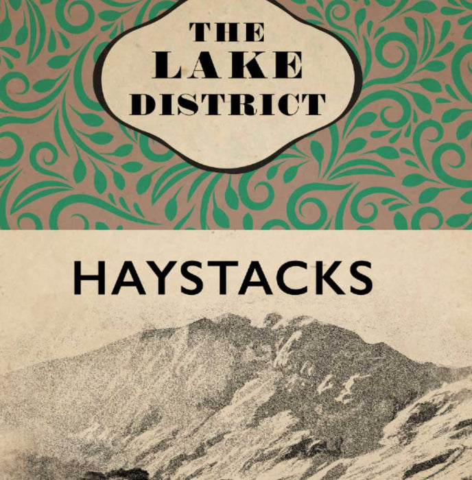 haystacks book jacket style poster print
