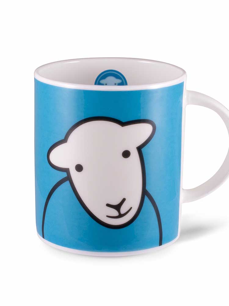 Herdy Hello Mug Blue