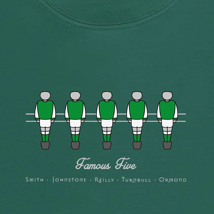 Hibs Famous 5 T-shirt The Northern Line 