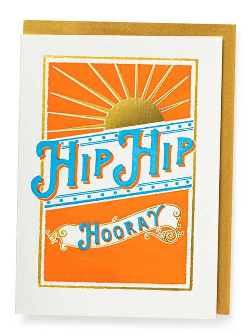 hip hip hooray card