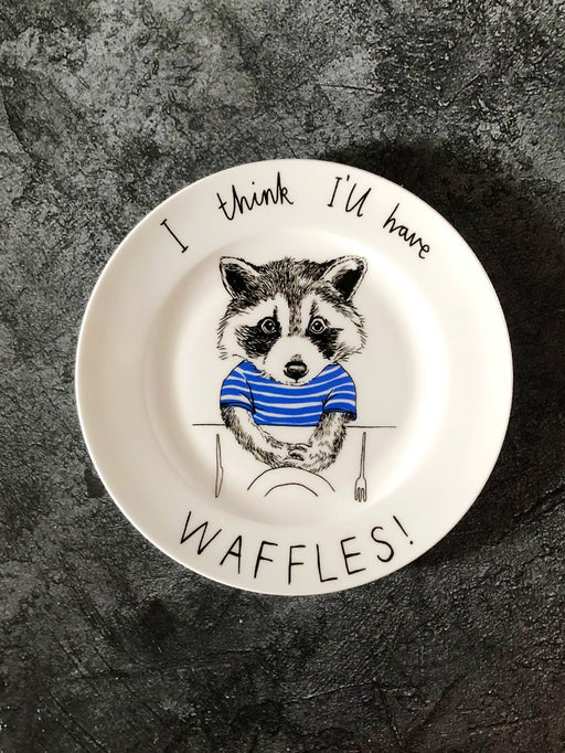 i think ill have waffles plate