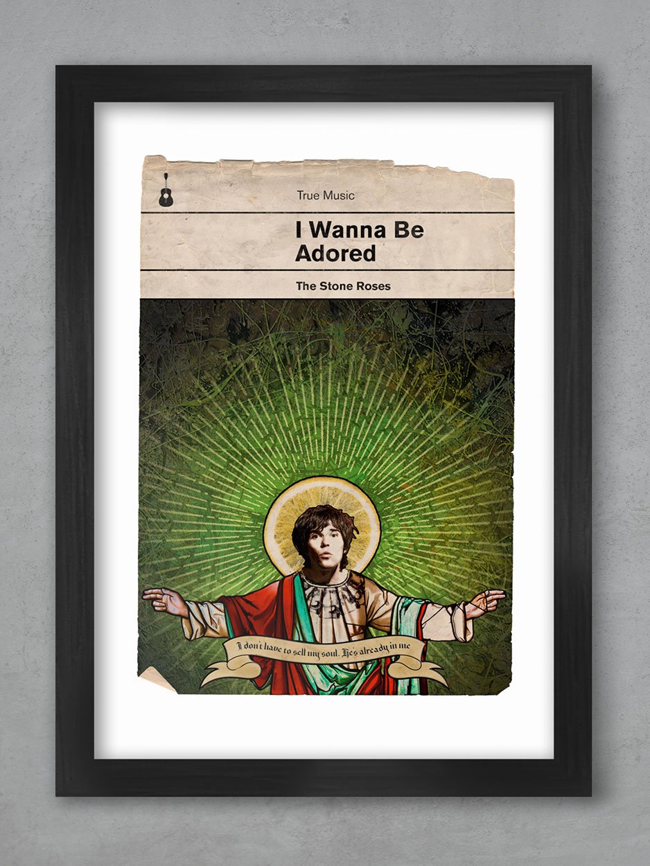 I Wanna Be Adored - Stone Roses Music Print – The Northern Line