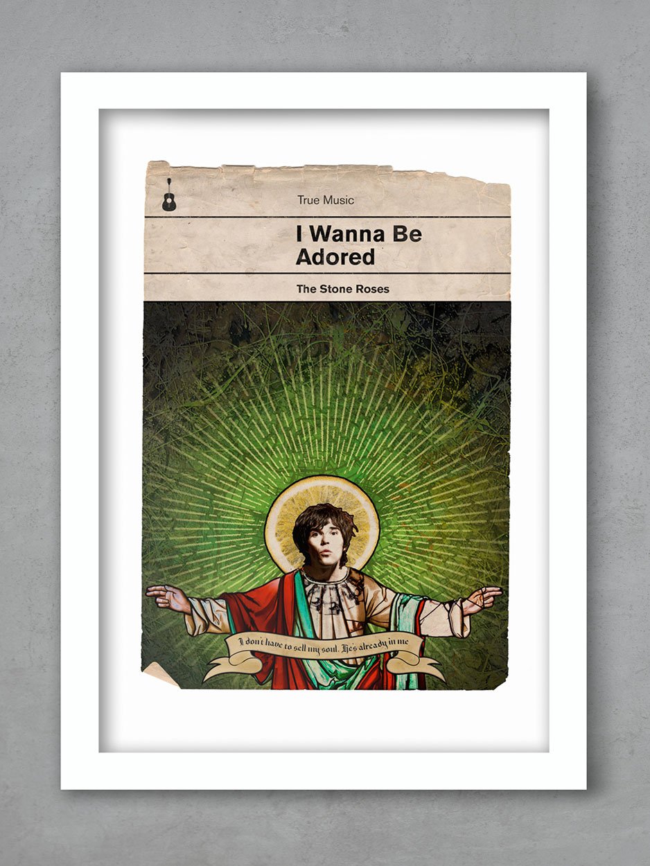 I Wanna Be Adored - Stone Roses Music Print – The Northern Line