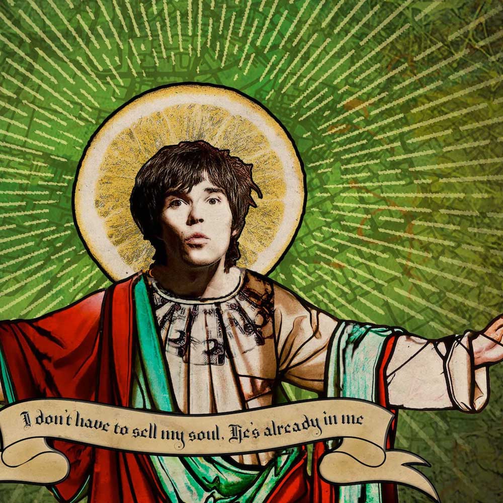 Ian Brown stone roses poster