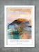 Ingleborough 3 Peaks Abstract Poster Print