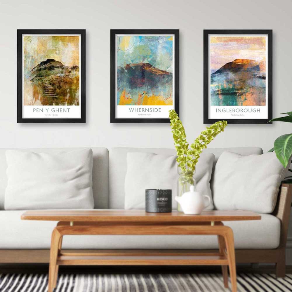 Yorkshire Dales 3 Peaks Posters