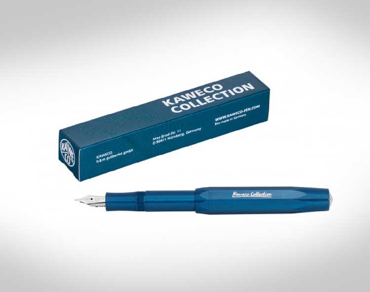 Kaweco Fountain Pen tradtional gift The Northern Line Teal 