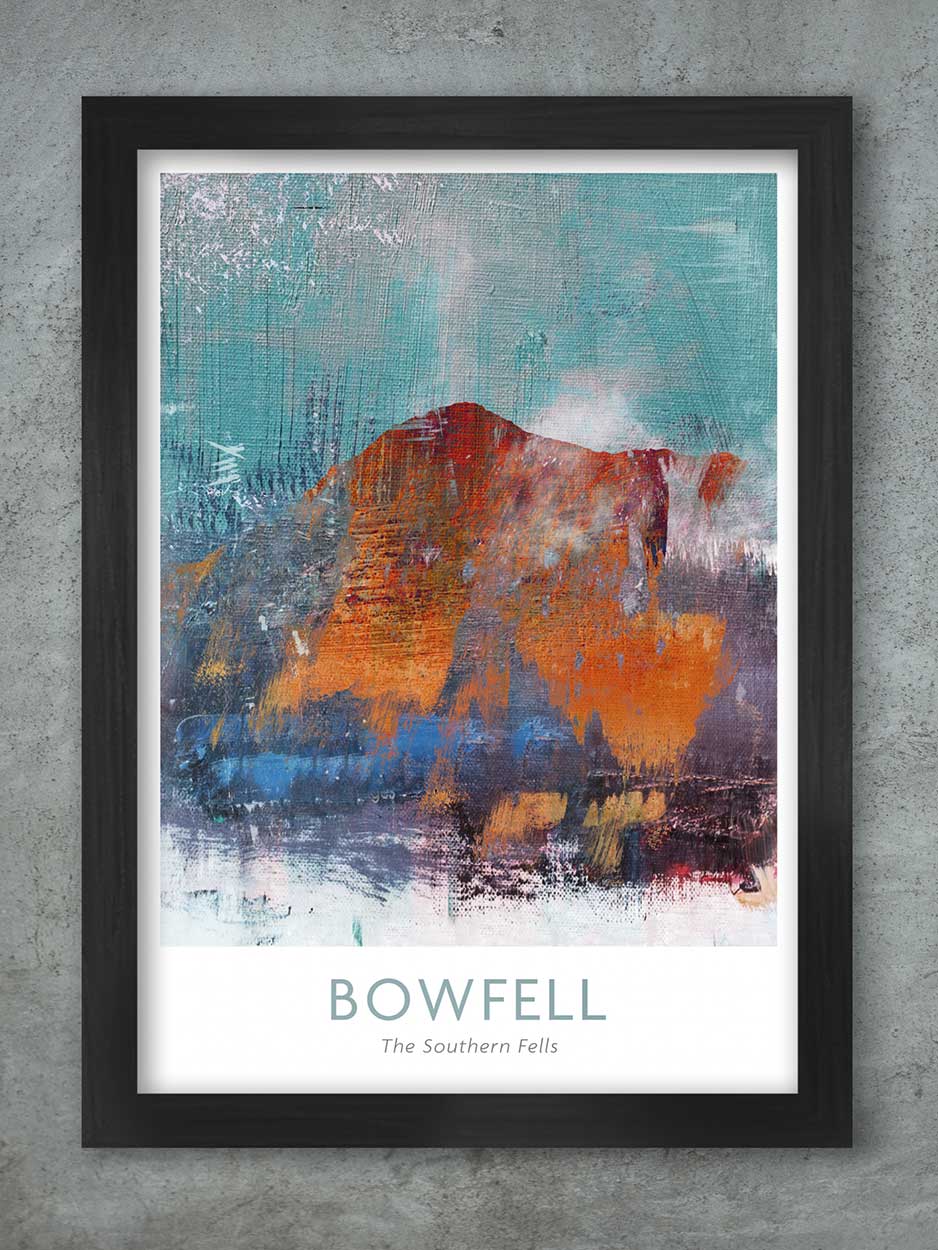 Lake District Abstract Fells Posters - Print Bundle Posters TNL 