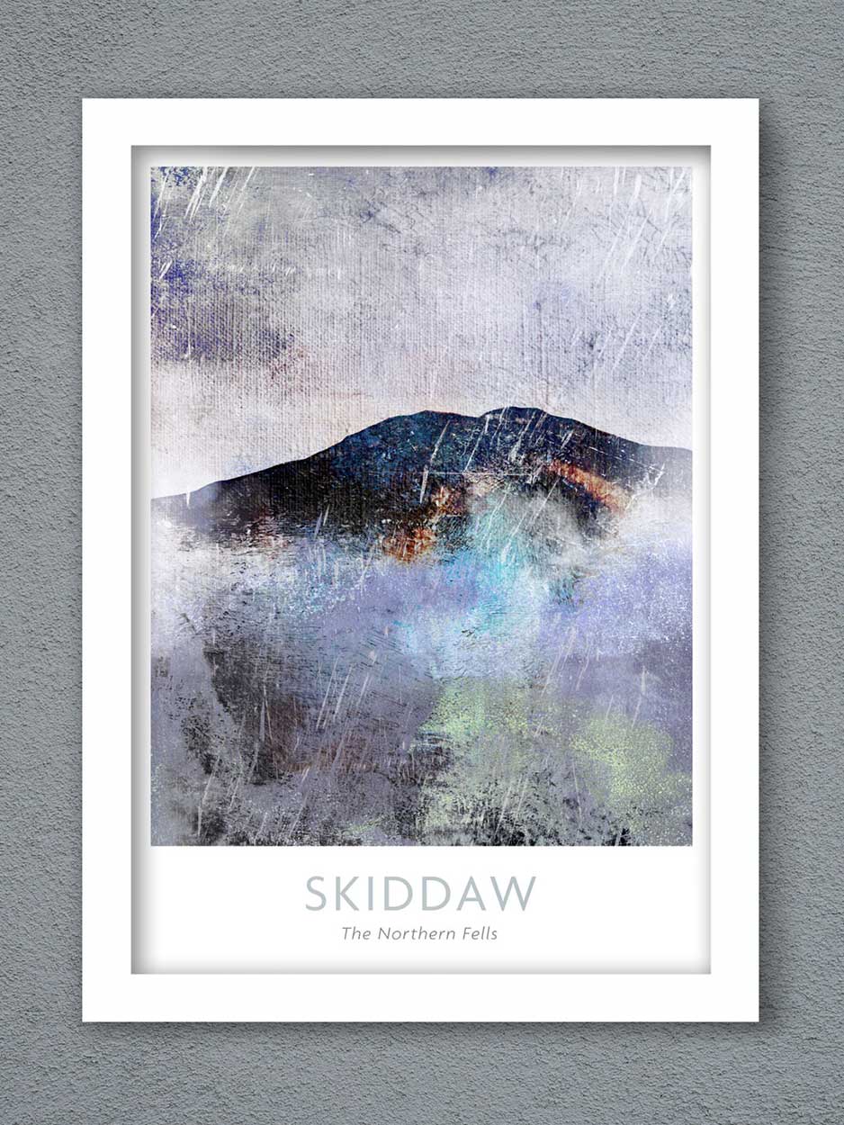 Lake District Abstract Fells Posters - Print Bundle Posters TNL 