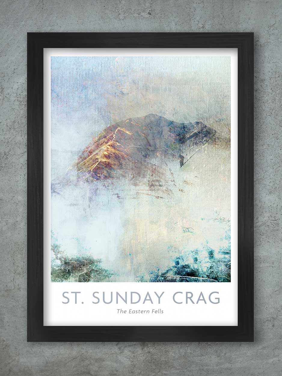 Lake District Abstract Fells Posters - Print Bundle Posters TNL 