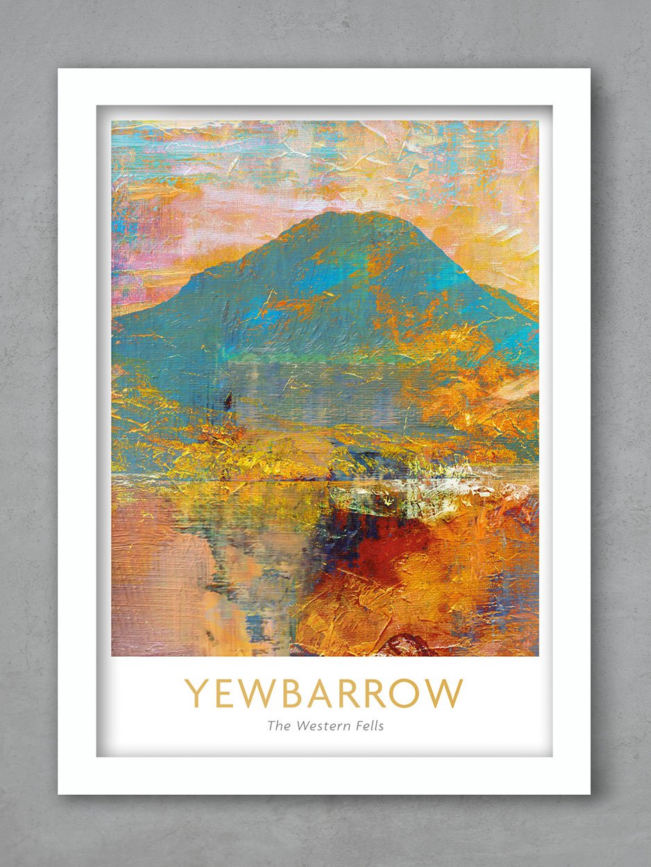 Lake District Abstract Fells Posters - Print Bundle Posters TNL 