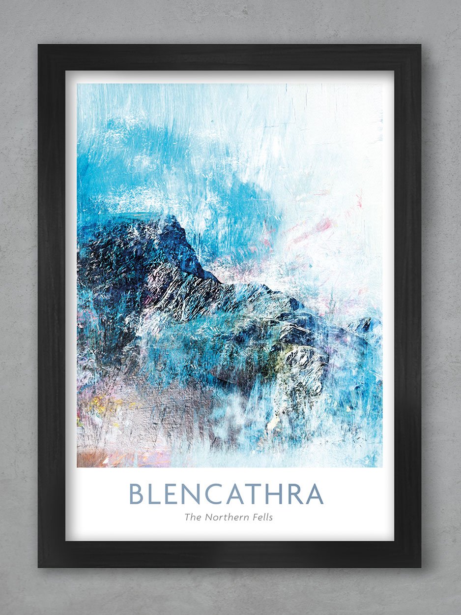 Lake District Abstract Fells Posters - Print Bundle Posters TNL 