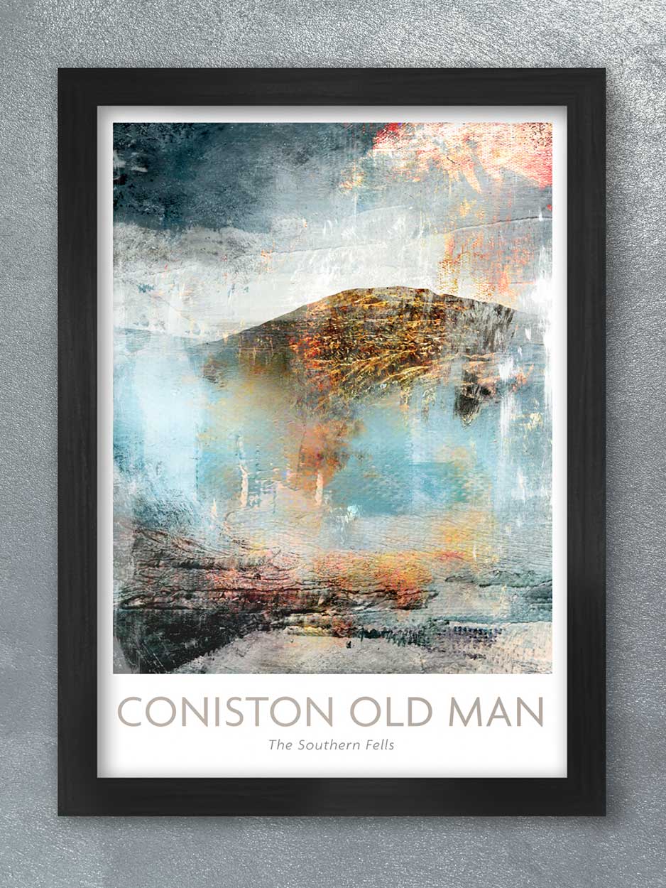 Lake District Abstract Fells Posters - Print Bundle Posters TNL 