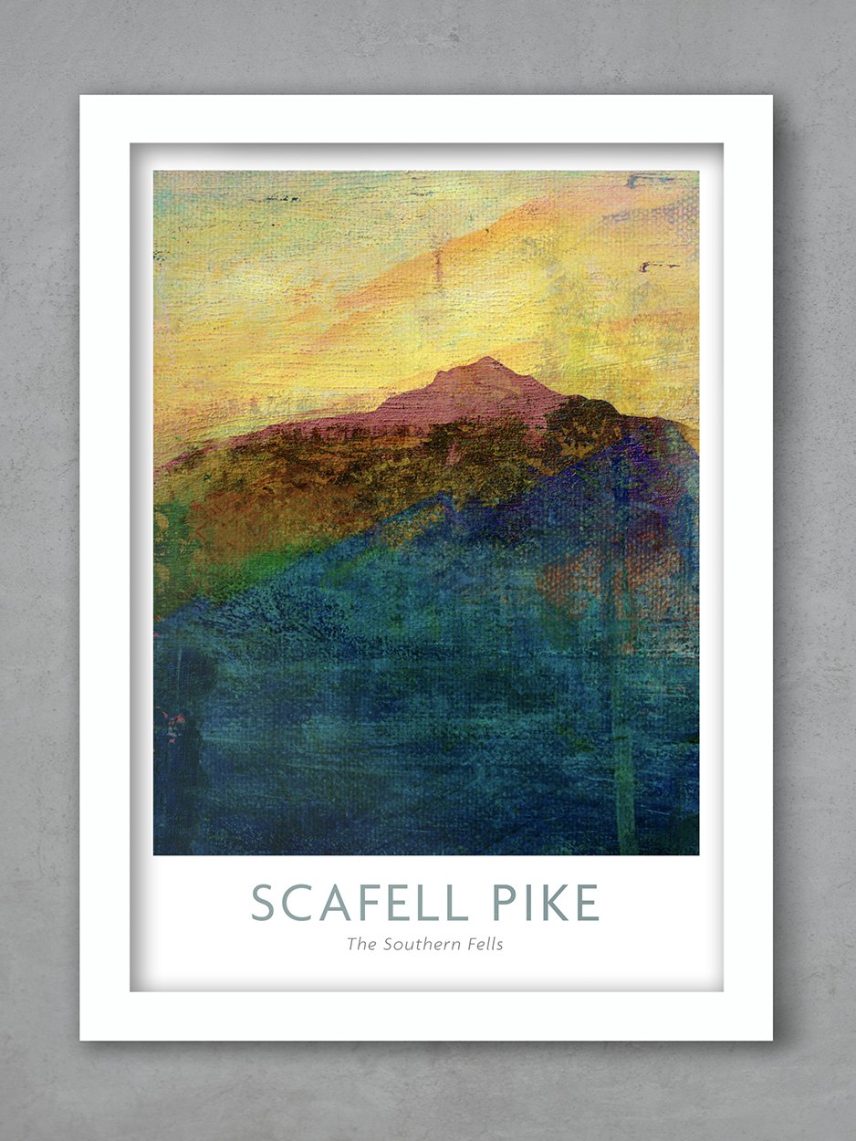 Lake District Abstract Fells Posters - Print Bundle Posters TNL 