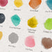 Lake District Colourways. Colours of the Lake District. Colour palette poster of The Lake District