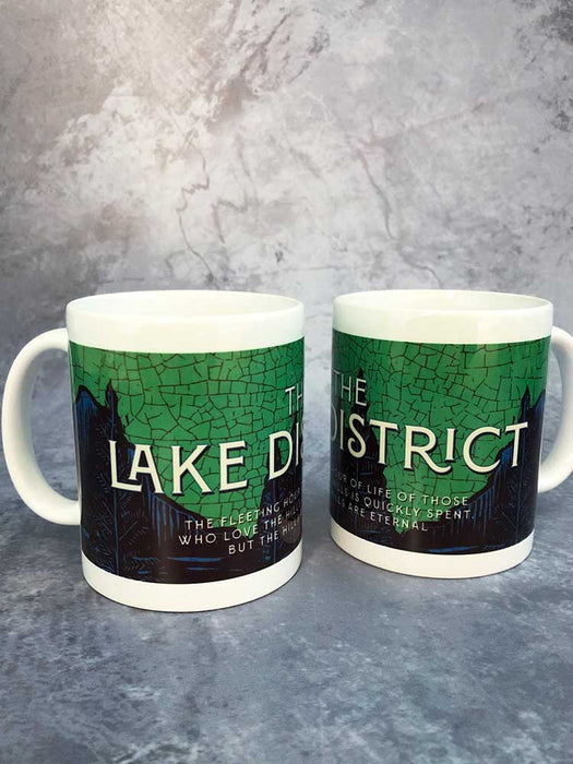 Lake District Quote Mug Designed by The Northern Line Kitchen and Dining TNL 