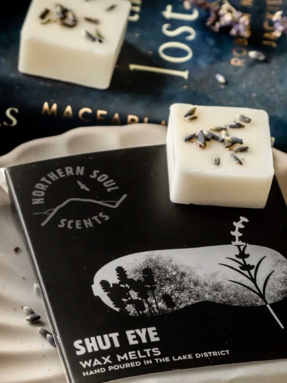 Lake District Wax Melt - Pack of 6 traditional gift The Northern Line Shut Eye 