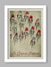 Le Grand Départ - Cycling Poster print. Retro styled art