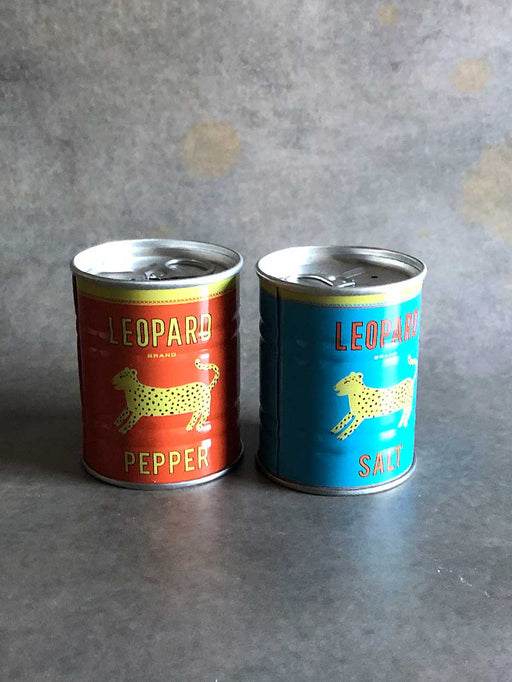 leopard salt & pepper set