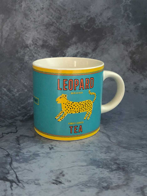 leopard mug