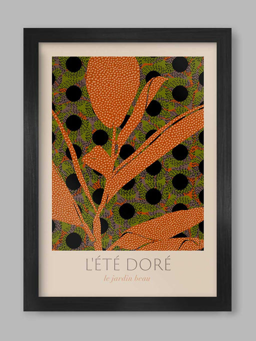Botanical Poster  L'Été Doré - Botanical Print