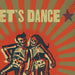 Let's dance david bowie music poster print detail image
