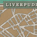 Liverpudlia - Famous Names Street Map Print