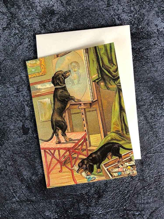 Madame Treacle Dogs Card card The Northern Line 